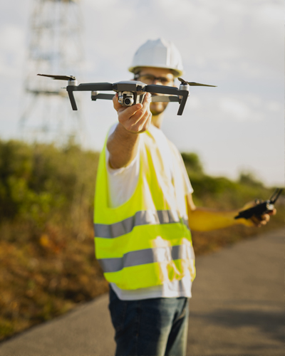 Topografia com Drone