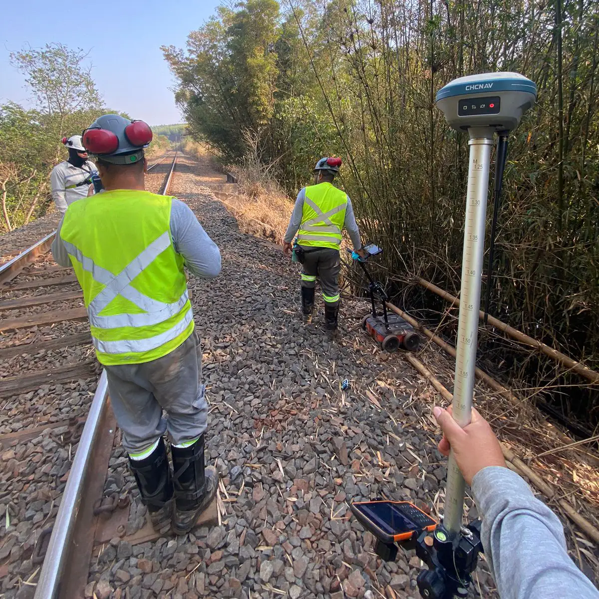 Levantamento topográfico moderno